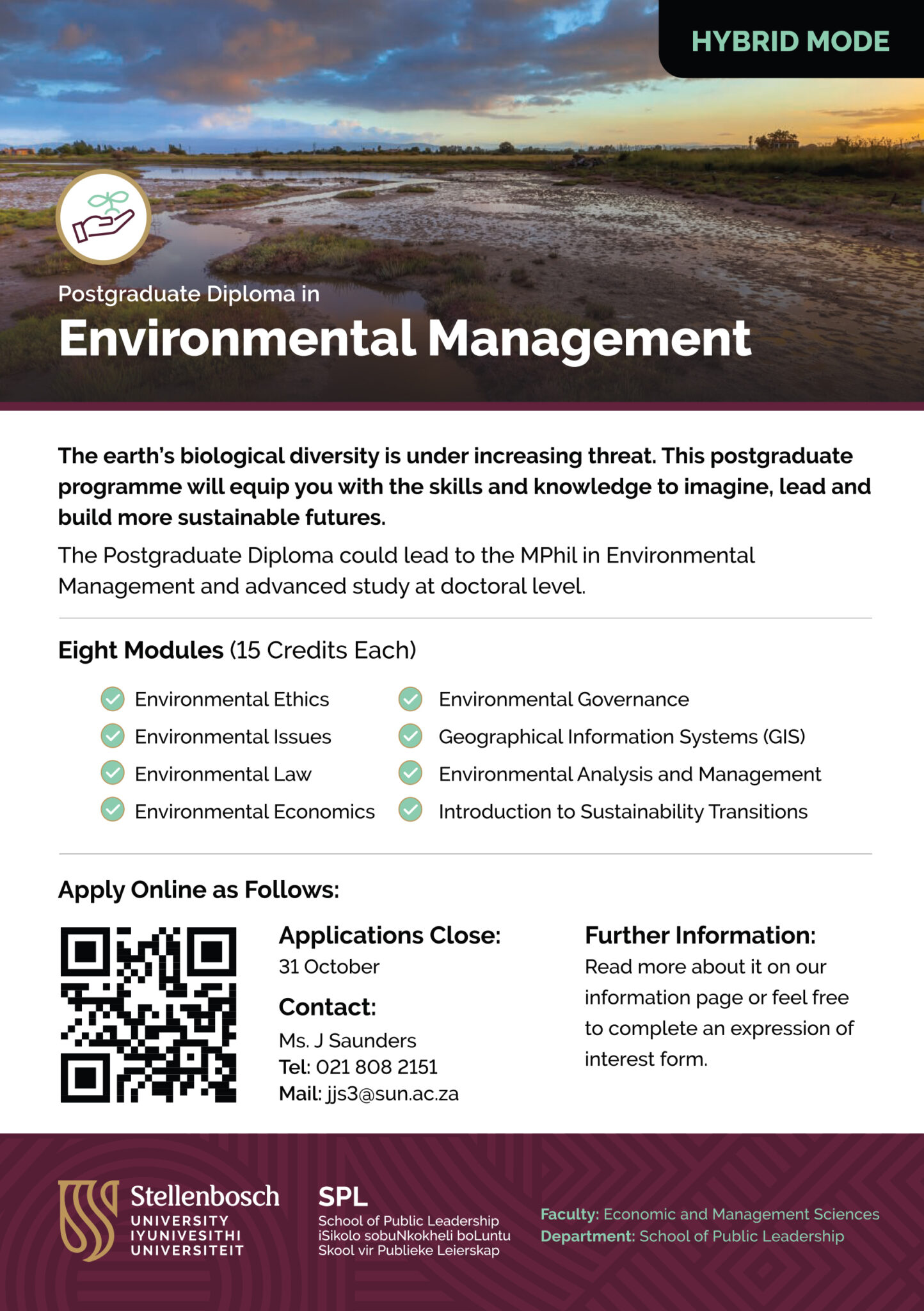 Post Graduate Diploma Environmental Management (HYBRID MODE) | 2025 ...